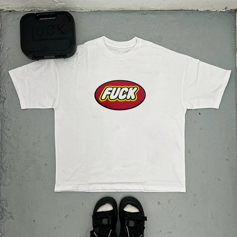 Retro-Inspired Graphic Short Sleeve T-Shirt