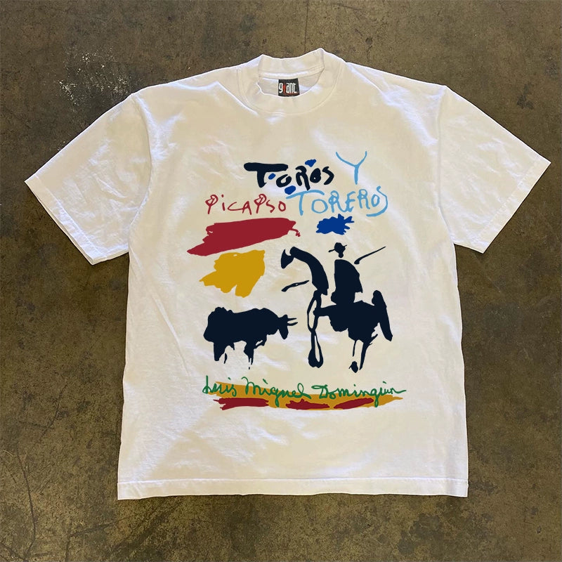 Art Design Short Sleeve T-Shirt
