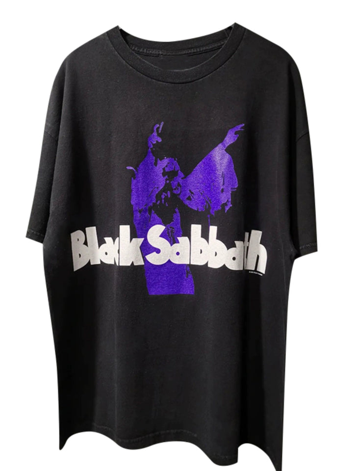 BLACK Sabbath Heavy Metal Graphic Tee