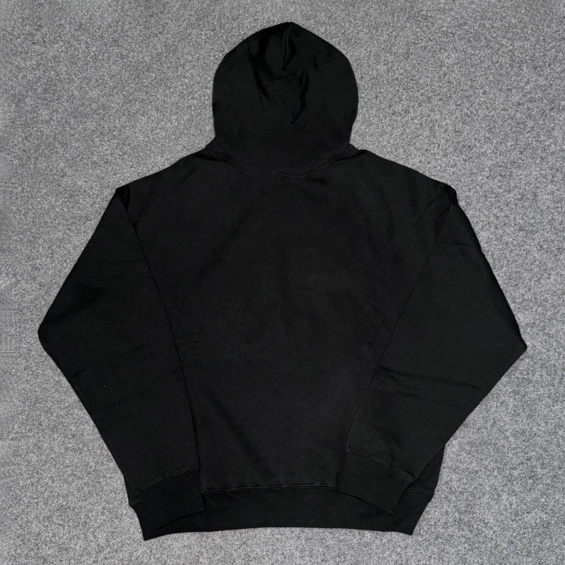 Minimalist Classic Hooded Sweatshirt with Timeless Aesthetic