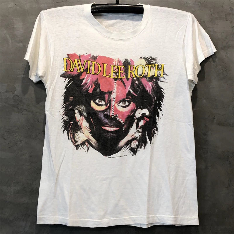 Dynamic David Lee Roth Band Portrait T-Shirt