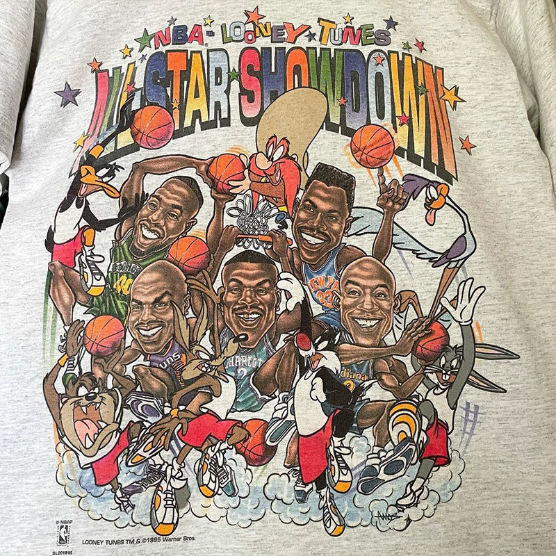 1995 All-Star Game Graphic Cotton T-Shirt by Tide Brand