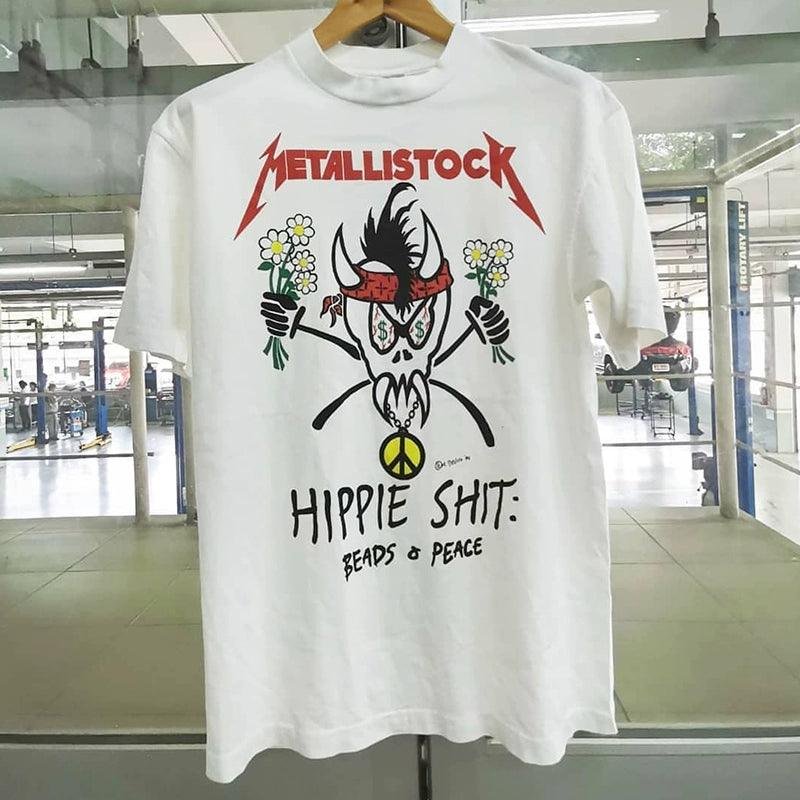 Metallica Vintage-Inspired Short-Sleeved T-Shirt