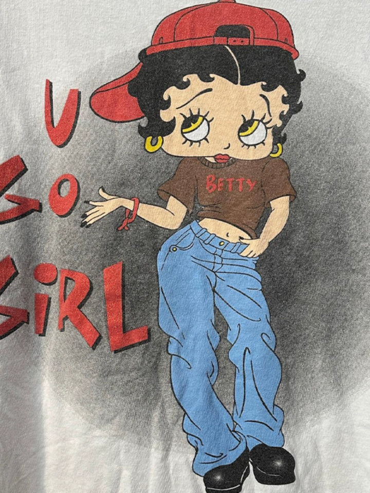 BettyBoop Trendy Fried Street Cool T-Shirt