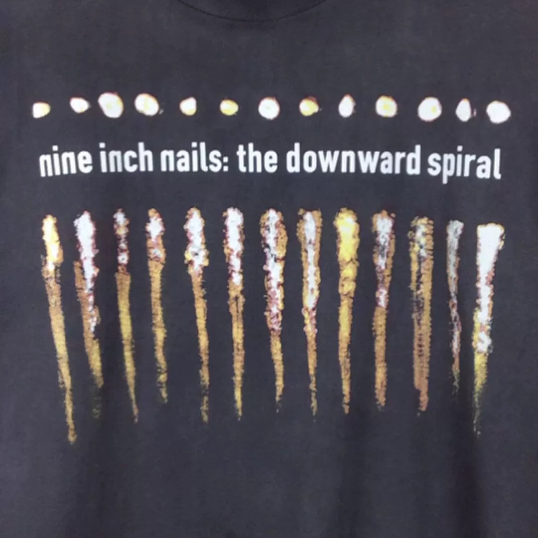 Vintage Nine Inch Nails Hip-Hop Streetwear T-Shirt