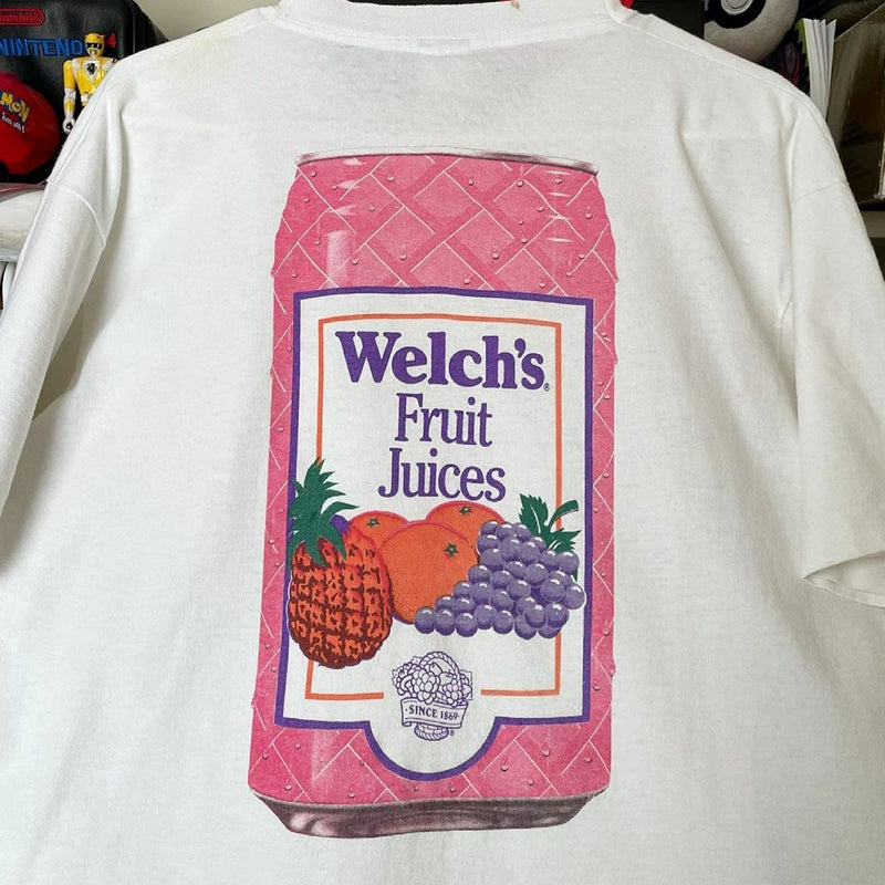 Fruit-Inspired Round Neck T-Shirt