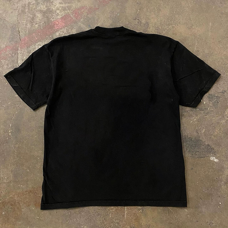 Artistic Minimalist Harajuku-Inspired Trendy T-Shirt