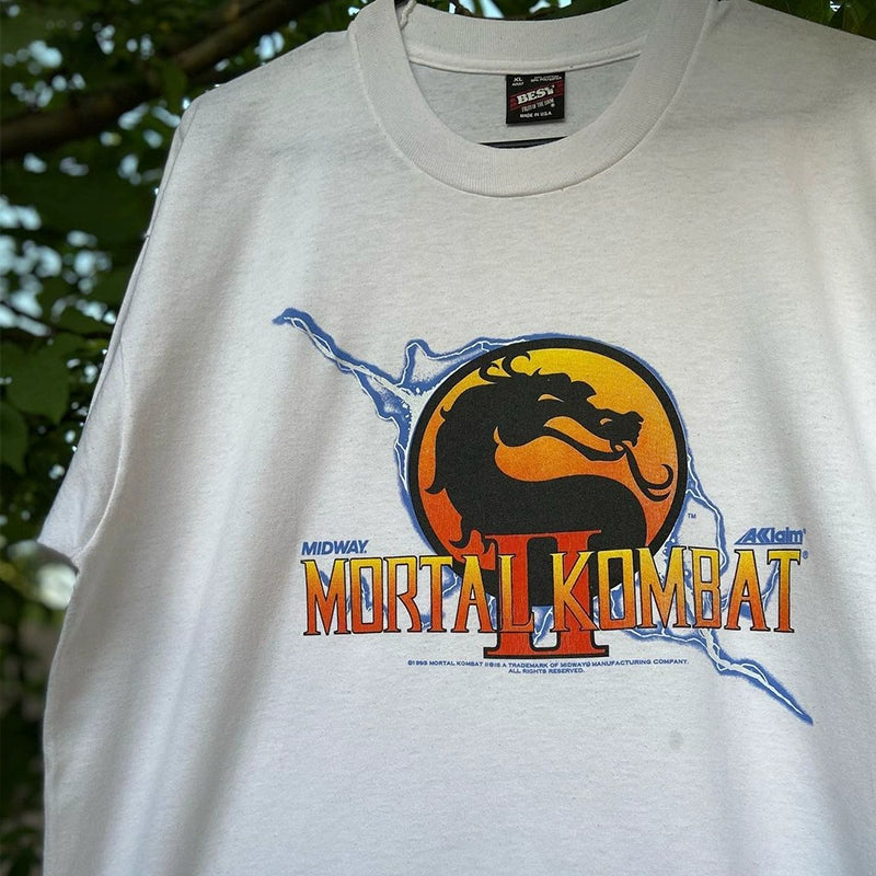 Mortal Kombat II King of Fighting Graphic T-Shirt