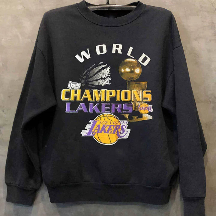 Vintage Hip Hop 2000 Kobe Bryant Commemorative Street Sweatshirt