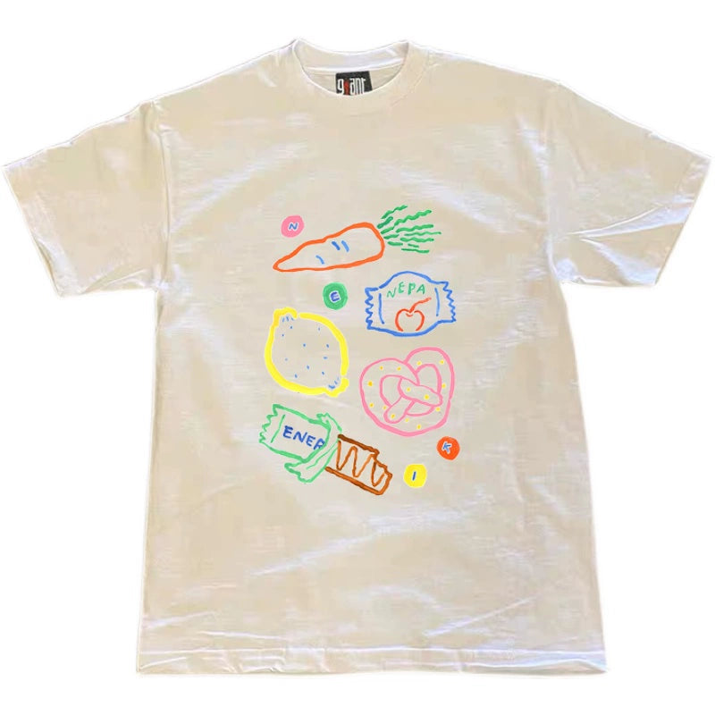 Graffiti Lemon Radish Graphic Tee