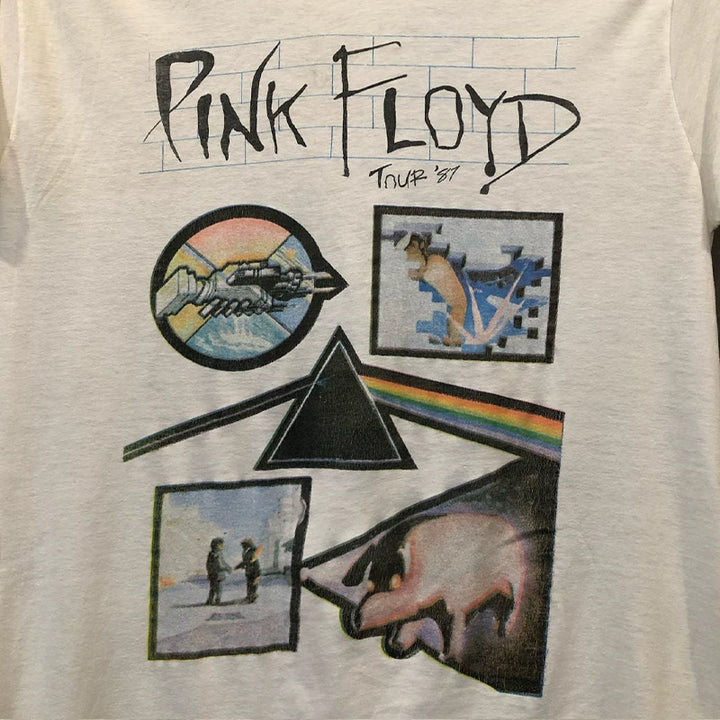 Vintage Pink Floyd Rock Band Graphic T-Shirt