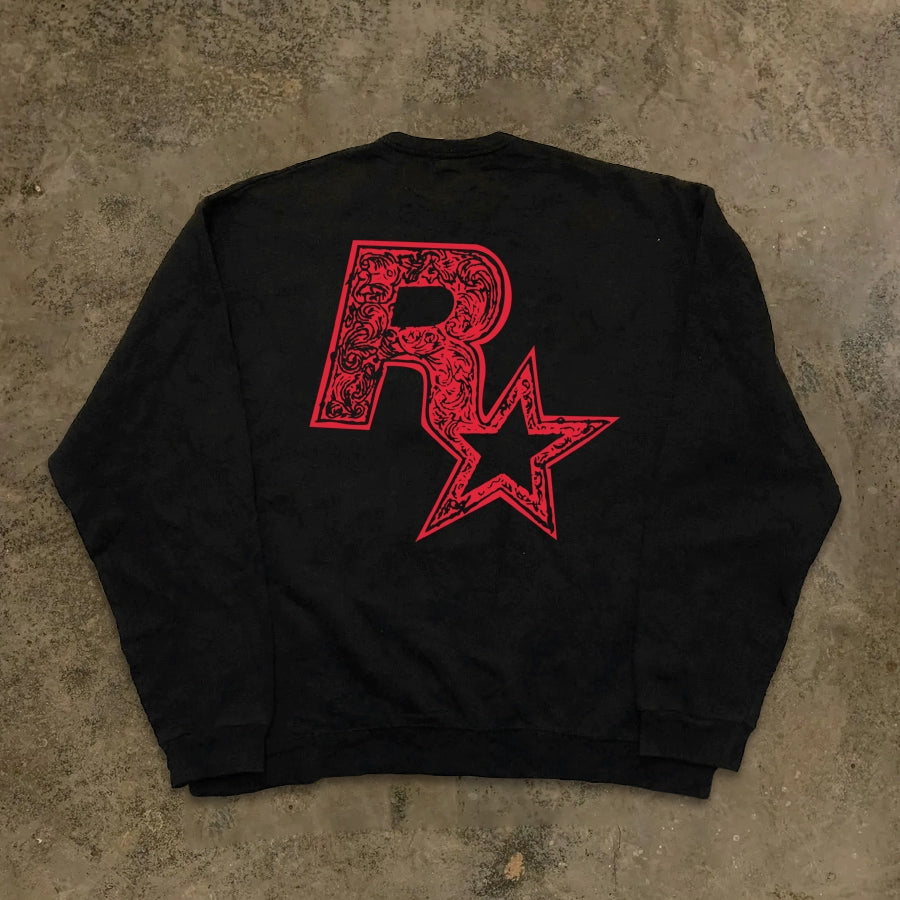 Creative R-Star Design Trendy Streetwear Collection
