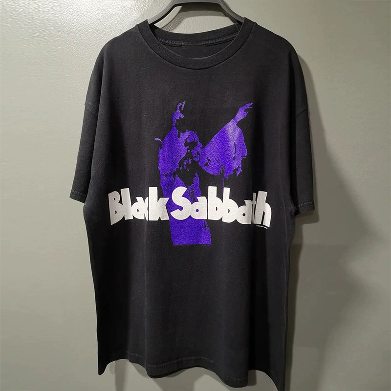 BLACK Sabbath Heavy Metal Graphic Tee