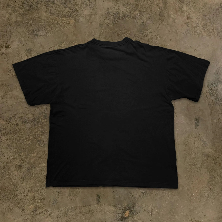 Minimalist Cotton Logo Tee - Classic Black & White