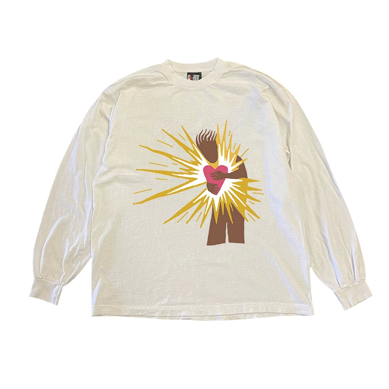 Blazing Love Graphic Long Sleeve T-Shirt