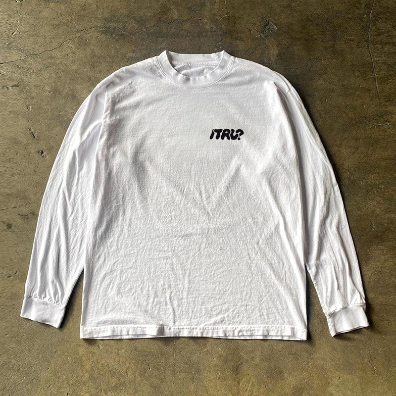 Original Letter Design Long Sleeve T-Shirt