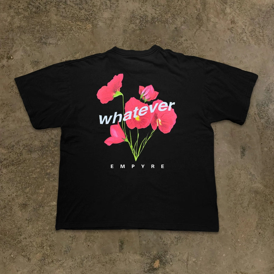 Vintage Floral Print Graphic Tee