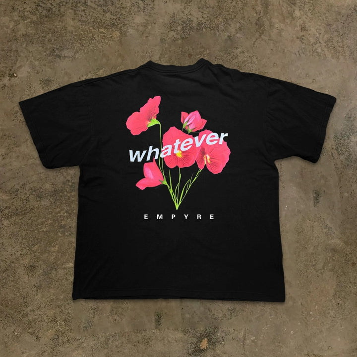 Vintage Floral Print Graphic Tee