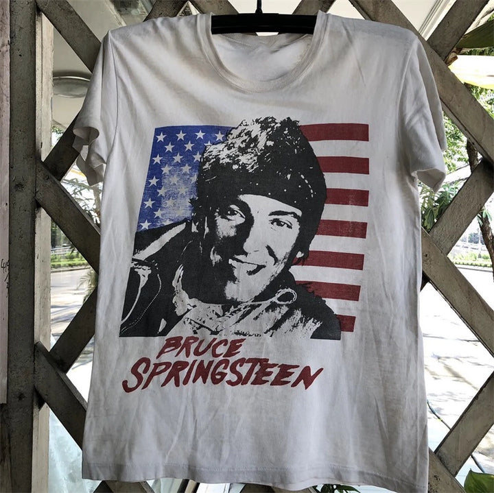 Vintage Bruce Springsteen Rocker Short-Sleeve T-Shirt