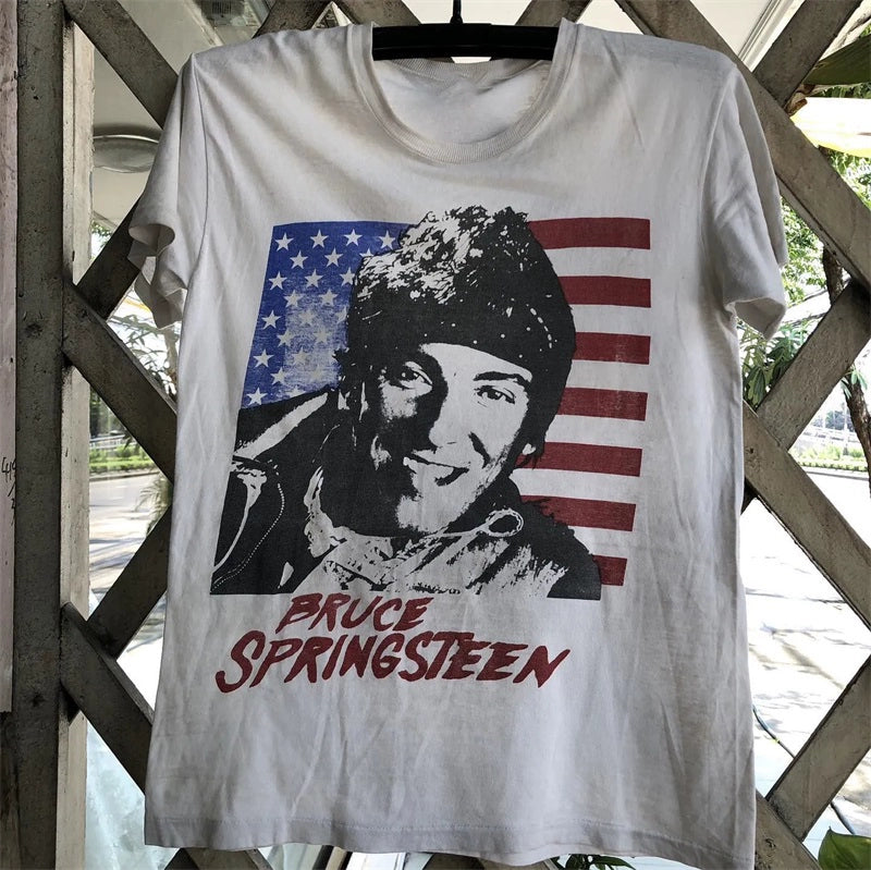 Vintage Bruce Springsteen Rocker Short-Sleeve T-Shirt