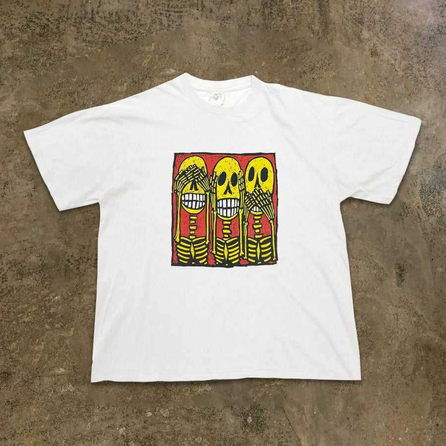 Retro Vintage American Hip-Hop Graphic Tee