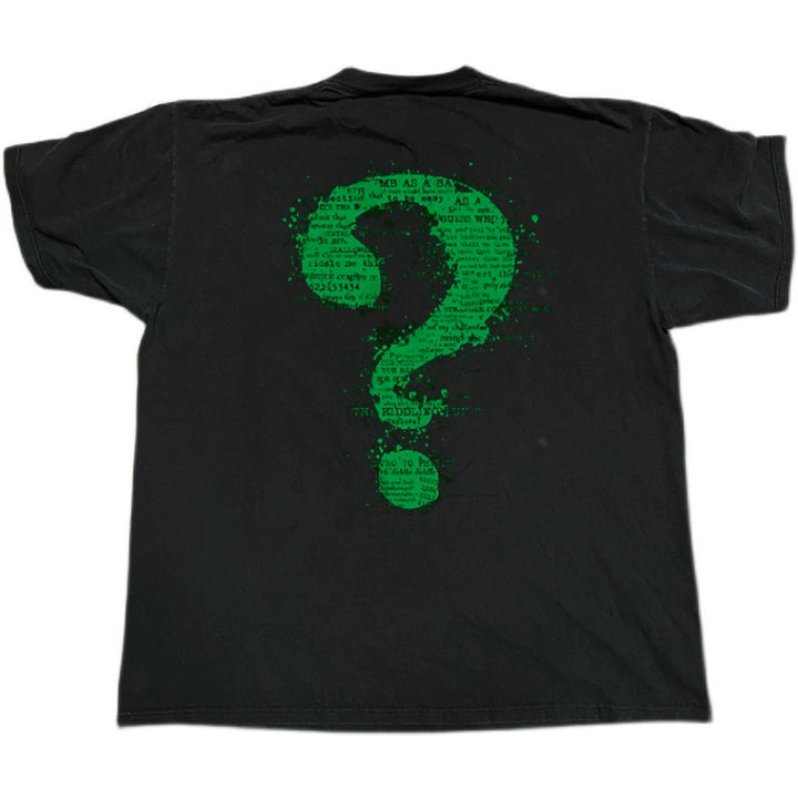 Bold Digital Question Mark Graphic Tee