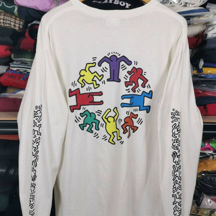 Keith Haring Graphic Long Sleeve Tee