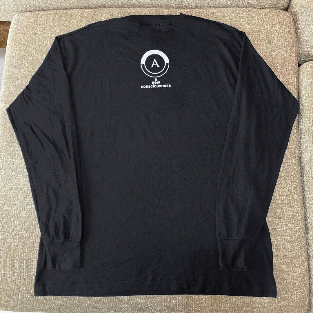 Retro Anime Print Long Sleeve Tee