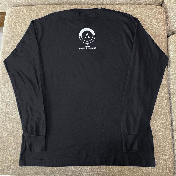 Retro Anime Print Long Sleeve Tee