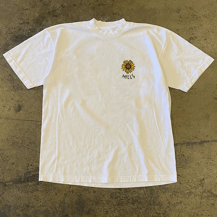 Contemporary European and American Cotton Short-Sleeved T-Shirt