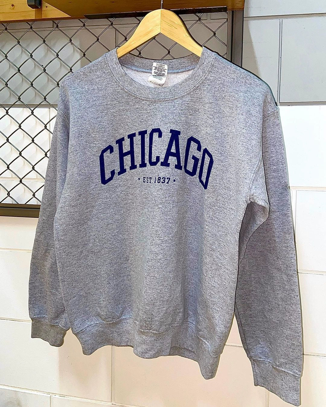 Fresh Lettered Grey Sweatshirt