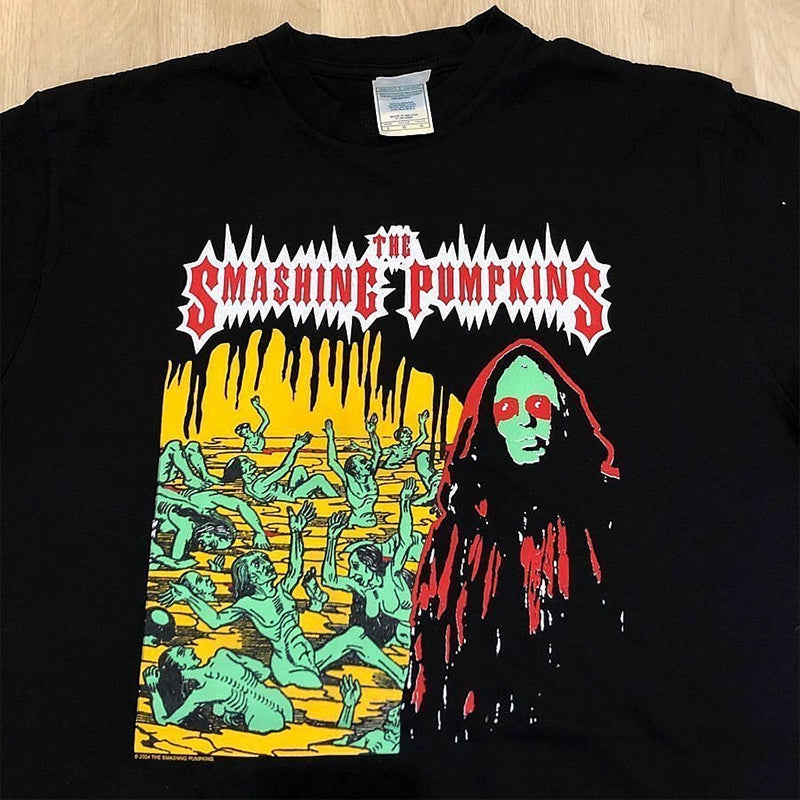 Smashing Pumpkins Street Art Fusion T-Shirt