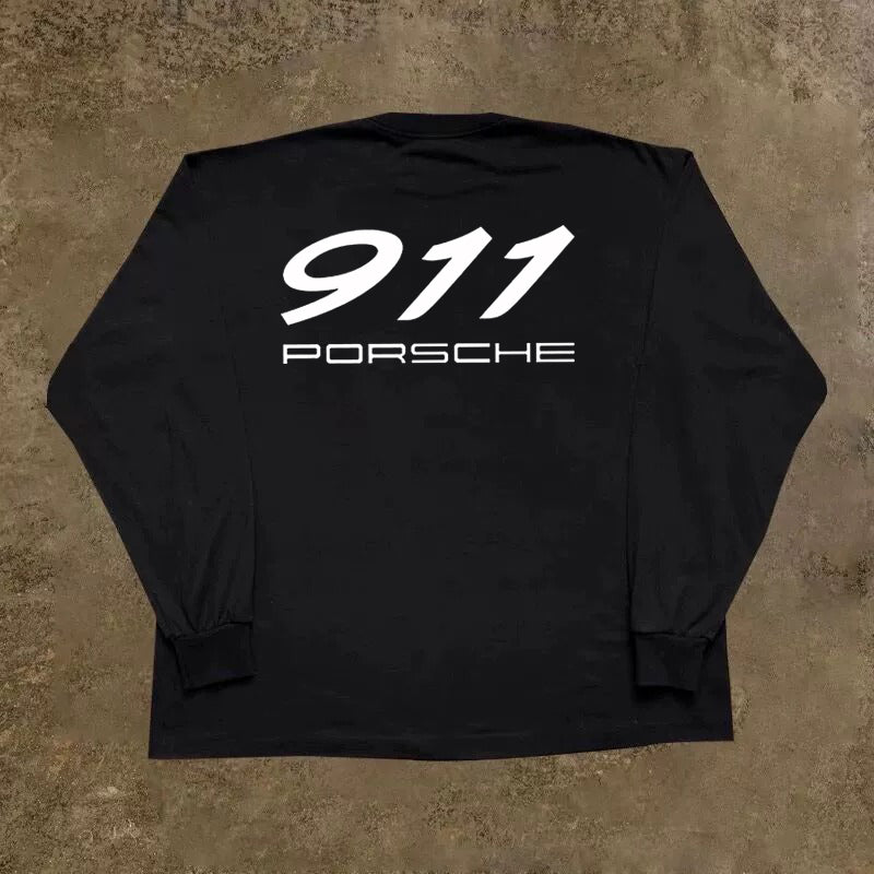 Classic 911 Graphic Long Sleeve T-Shirt