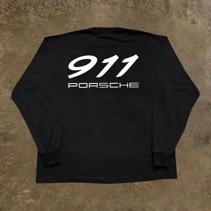 Classic 911 Graphic Long Sleeve T-Shirt