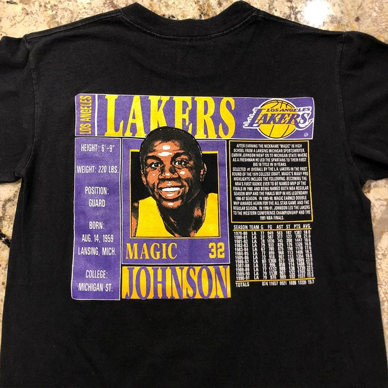 Magical Johnson Portrait Short Sleeve T-Shirt