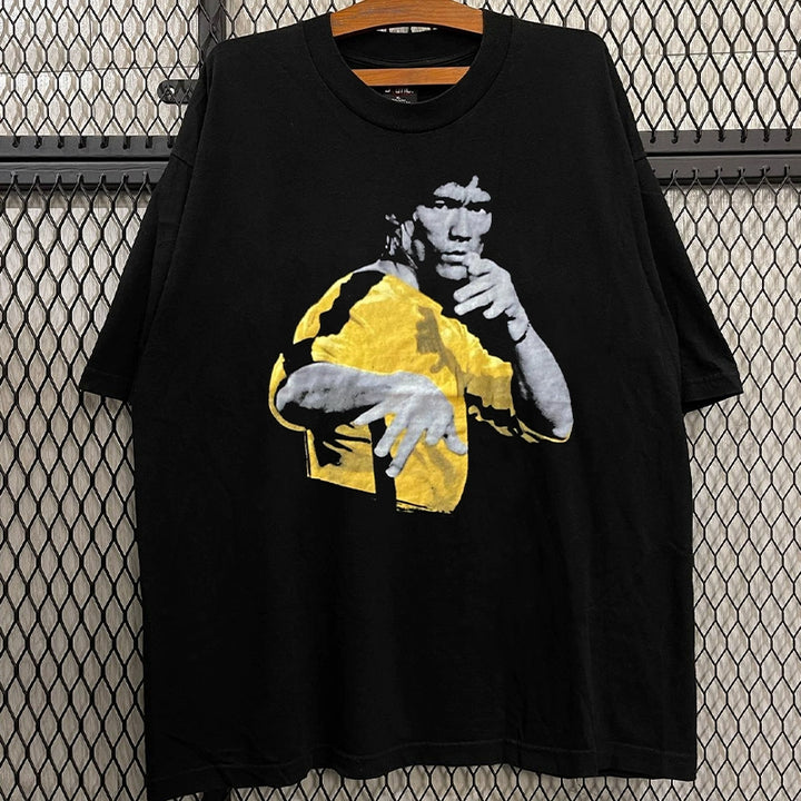 Bruce Lee Urban Portrait T-Shirt