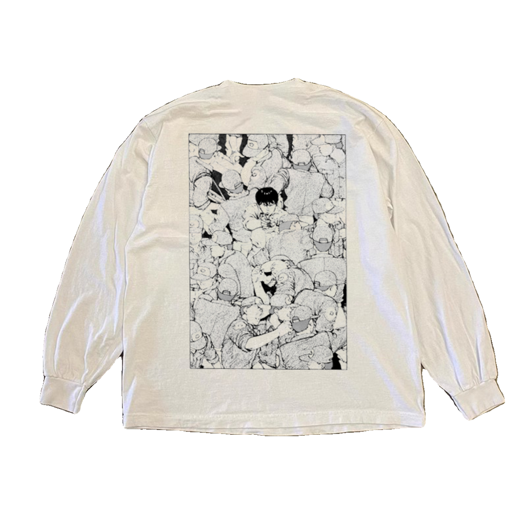 Akira-Inspired Graphic Long Sleeve T-Shirt