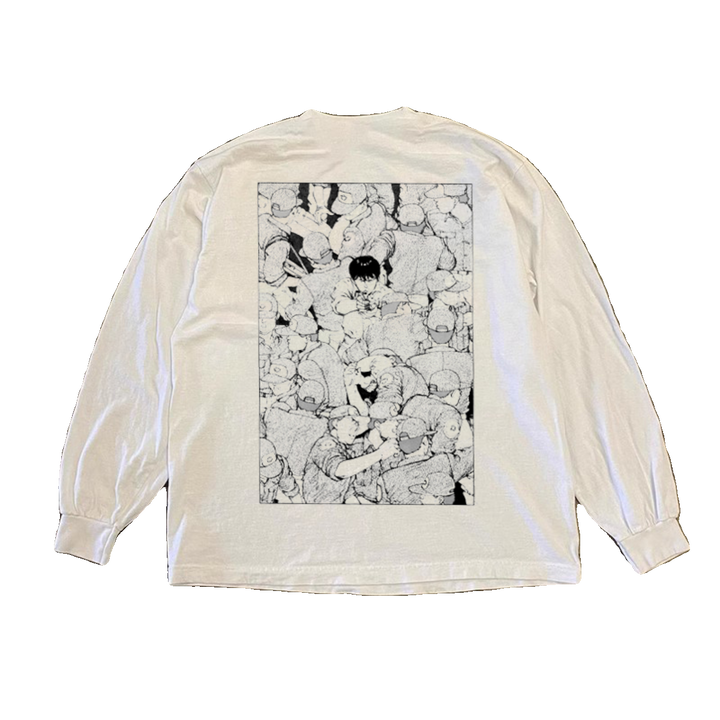 Akira-Inspired Graphic Long Sleeve T-Shirt