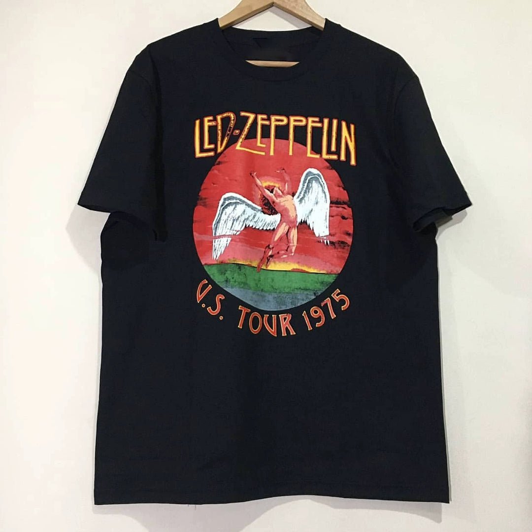 Classic Rock Vibes: Led Zeppelin Short Sleeve T-Shirt