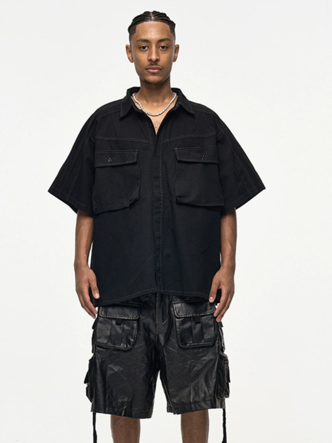 LEENJI Urban Heavy Pocket Shirt