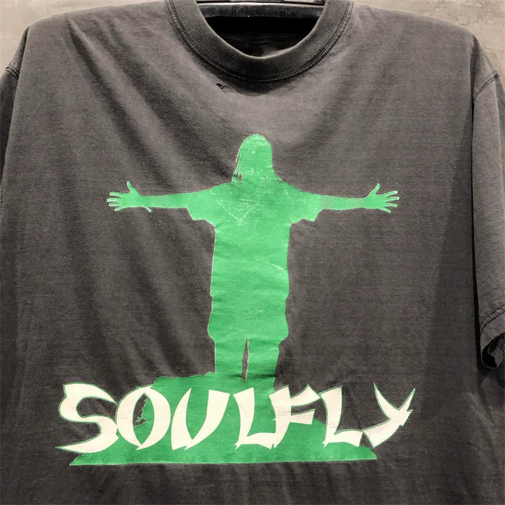 Soulfly Flying Band Vintage Heavy Metal T-Shirt