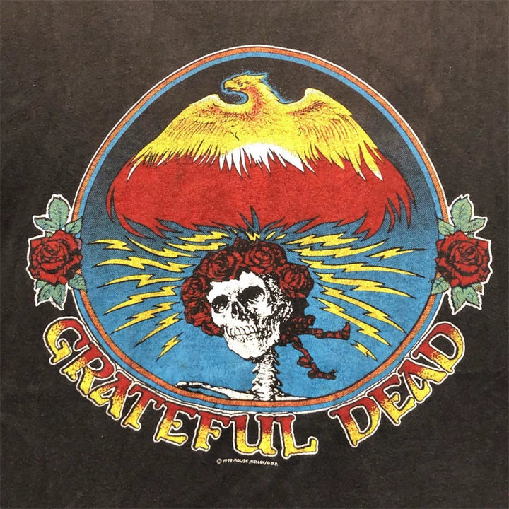 Grateful Dead Vintage Rock Band Cotton T-Shirt