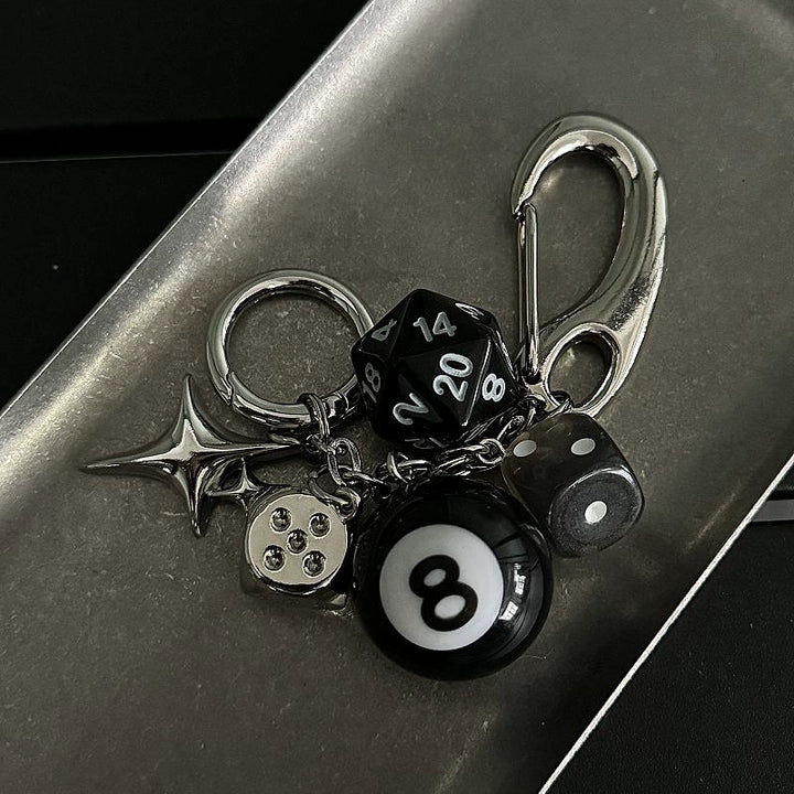 Lucky Element Pendant Key Charm
