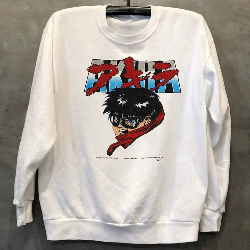 Vintage 90s Japanese-Inspired Akira Print Sweatshirt