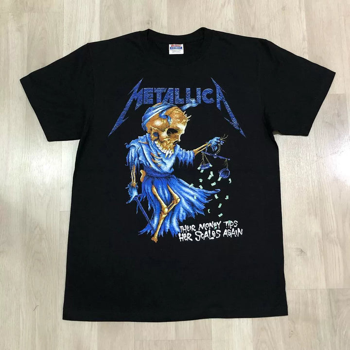 Metallica Heavy Metal Rock Short-Sleeved T-Shirt