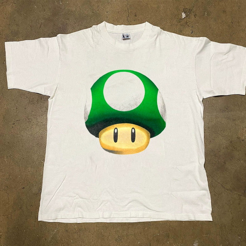 Super Mario Mushroom Graphic Tee