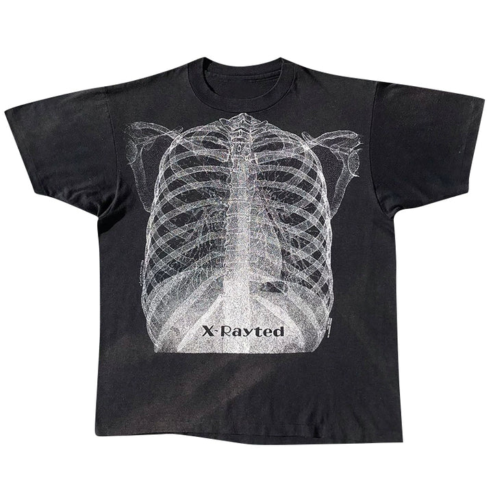 Street Style Skeleton Print T-Shirt