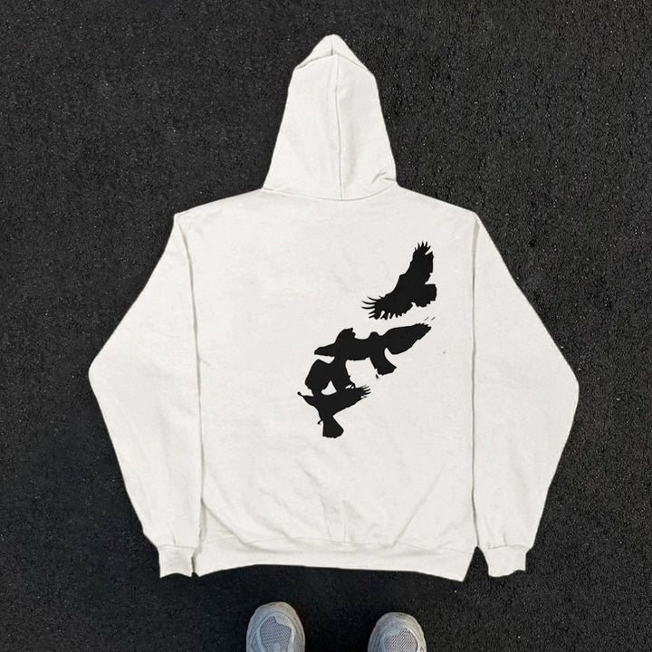 Urban Pigeon Graphic Hoodie