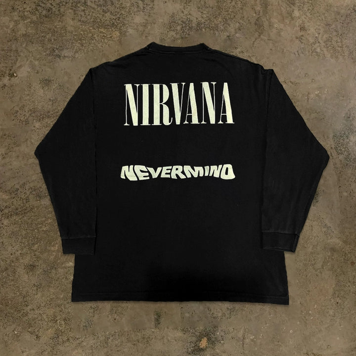 Nirvana Vintage Hip-Hop Long Sleeve T-Shirt