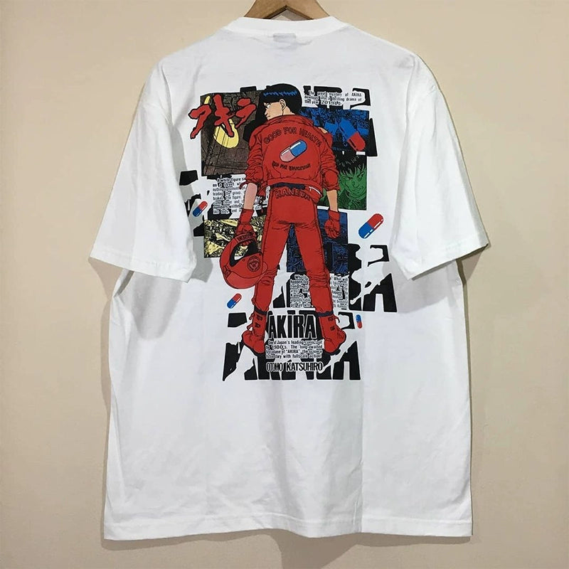 Akira-inspired Shoutaro Kaneda Capsule Cartoon Graphic T-shirt